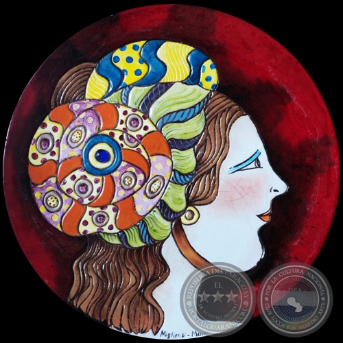 PLATOS DE CERÁMICA, 2012 - Obras de RICARDO MIGLIORISI y GRACIELA MENA